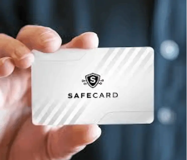 SafeCard step 1